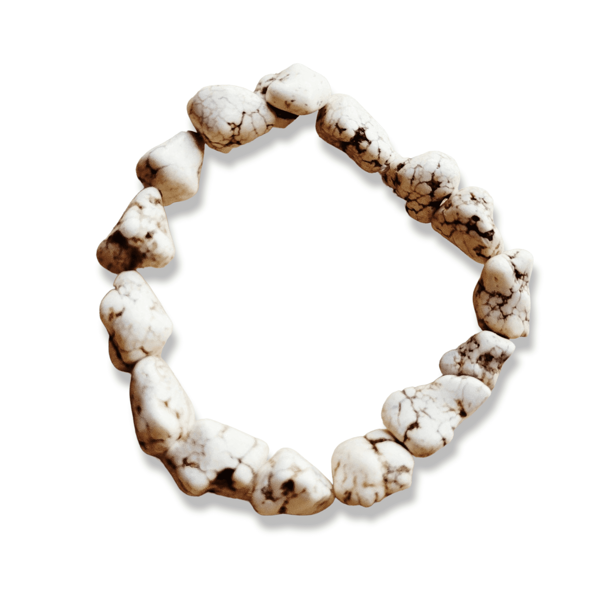 White Turquoise Stretch Bracelet BraceletsRanch Junkie